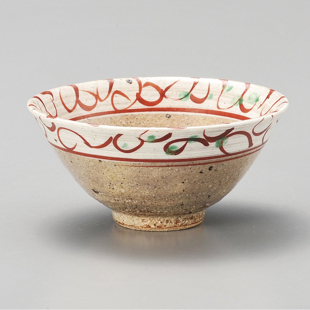 鉢、碗、香合　4点 Amazon.com: せともの本舗Rice Bowl, Chazuke Rice Bowl, Red